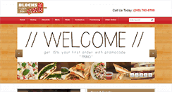 Desktop Screenshot of blockspizza.com